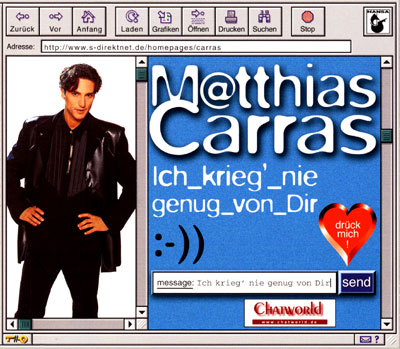 Matthias Carras - Ich krieg nie genug von Dir